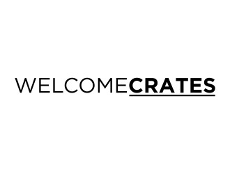 Welcome Crates logo design by p0peye