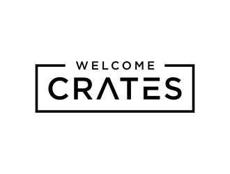 Welcome Crates logo design by p0peye