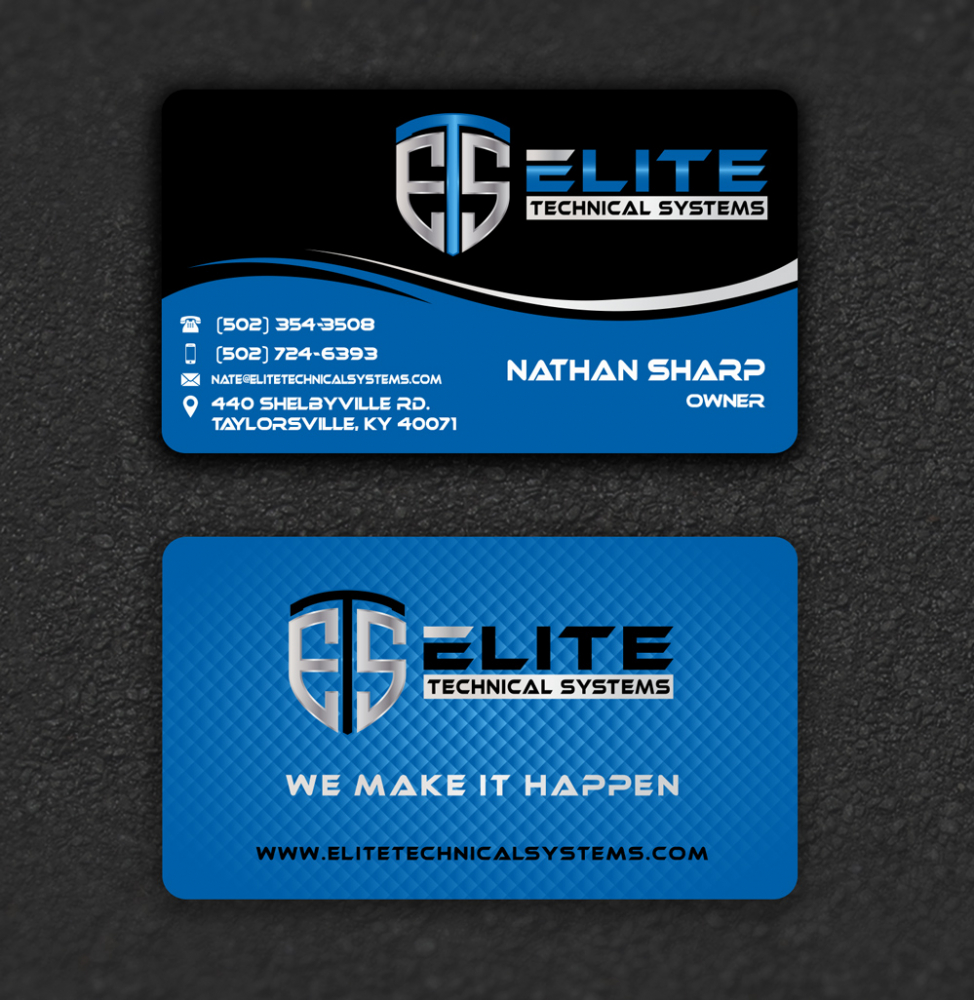 Elite Technical Systems logo design by ManishKoli