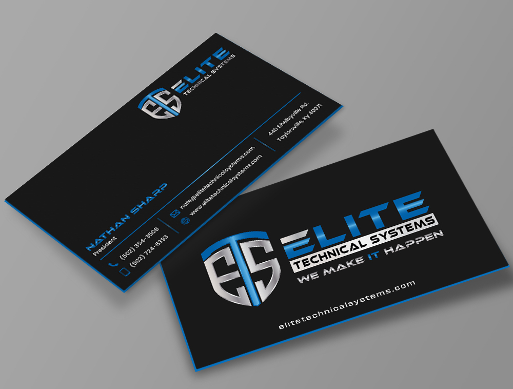 Elite Technical Systems logo design by Niqnish