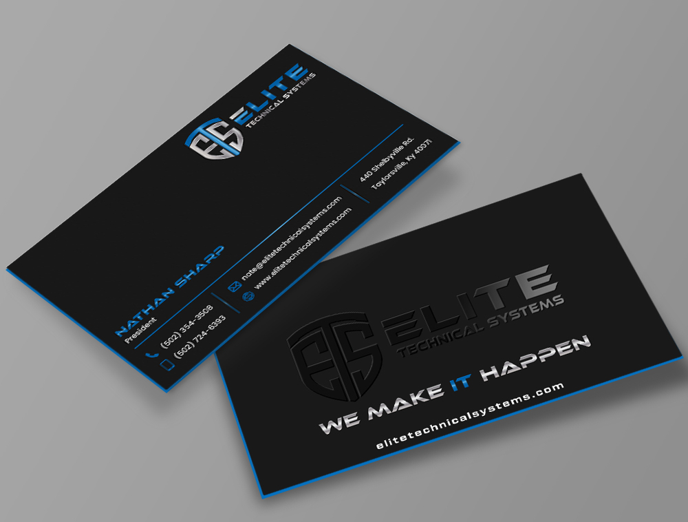 Elite Technical Systems logo design by Niqnish