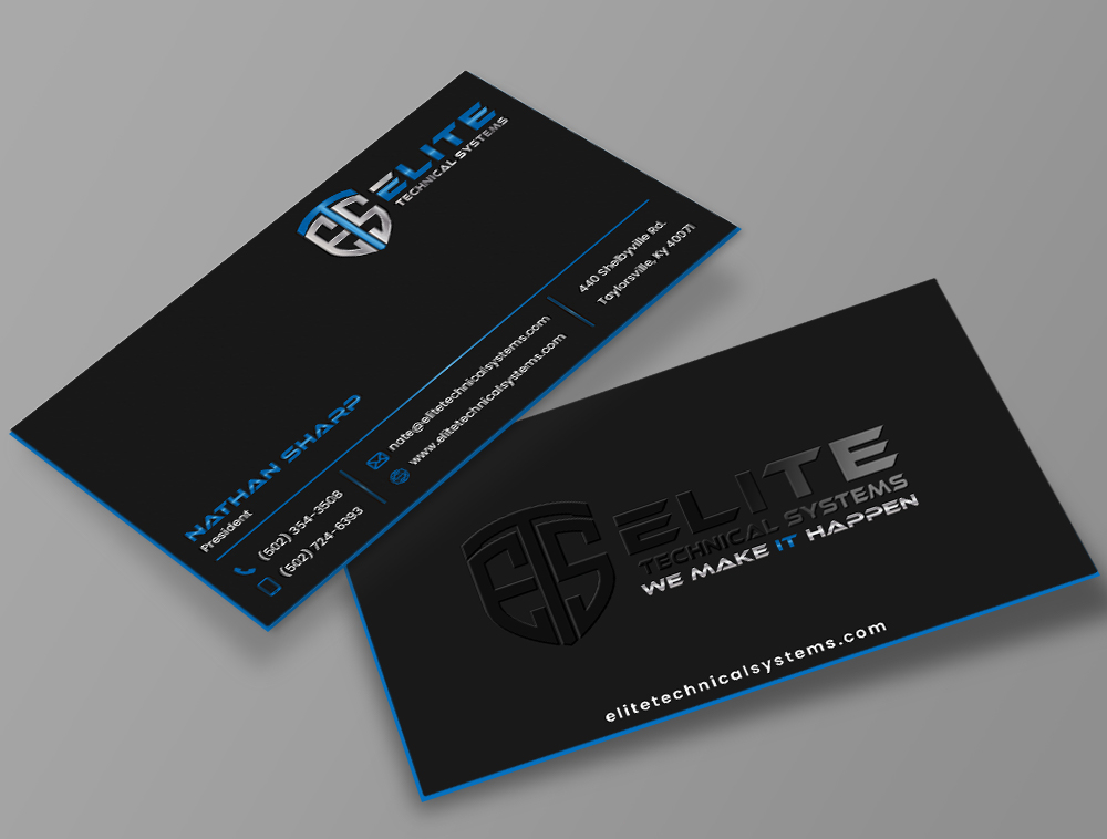 Elite Technical Systems logo design by Niqnish