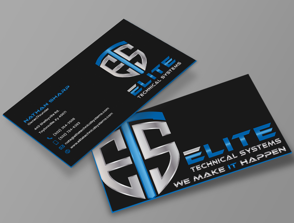 Elite Technical Systems logo design by Niqnish