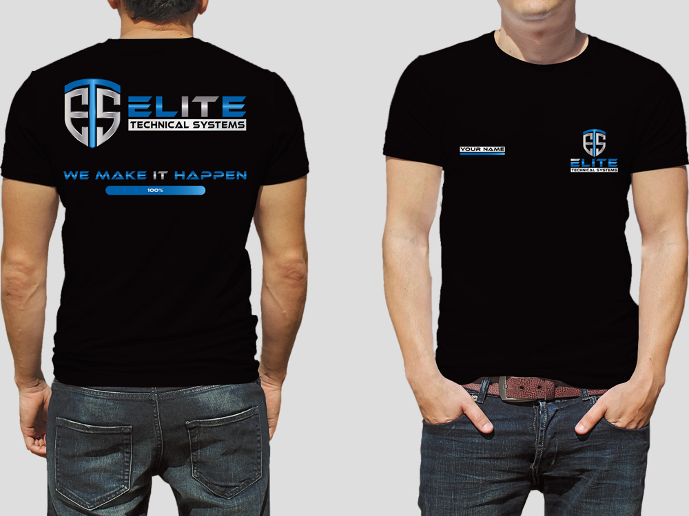 Elite Technical Systems logo design by Gelotine