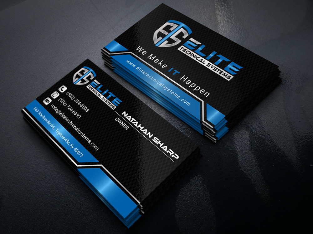 Elite Technical Systems logo design by Gelotine