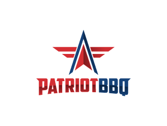 Patriot BBQ  logo design by pencilhand