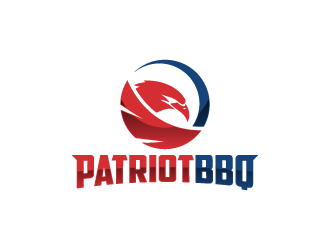 Patriot BBQ  logo design by pencilhand