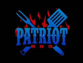 Patriot BBQ  logo design by AamirKhan