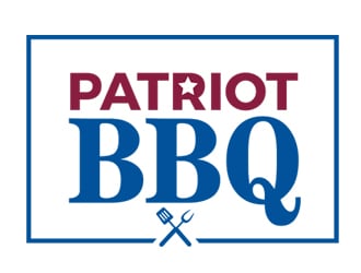 Patriot BBQ  logo design by gilkkj