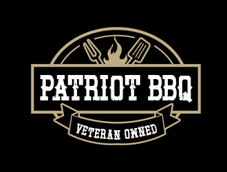 Patriot BBQ  logo design by kunejo