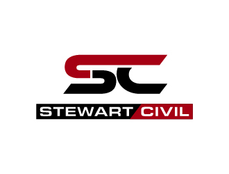 Stewart Civil logo design by gateout