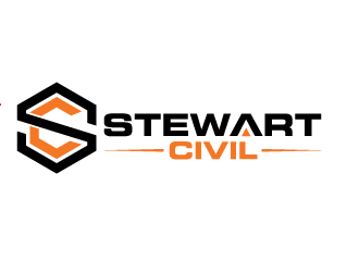 Stewart Civil logo design by jaize