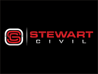 Stewart Civil logo design by YONK