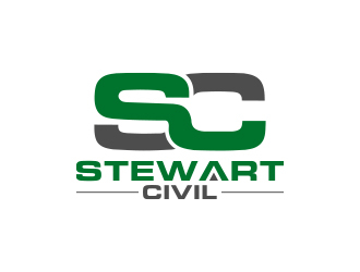 Stewart Civil logo design by MarkindDesign