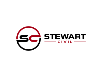 Stewart Civil logo design by falah 7097