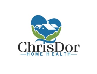 ChrisDor Home Health logo design by webmall