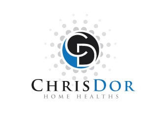 ChrisDor Home Health logo design by REDCROW