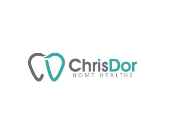 ChrisDor Home Health logo design by REDCROW