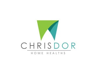 ChrisDor Home Health logo design by REDCROW