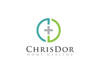 ChrisDor Home Health logo design by REDCROW