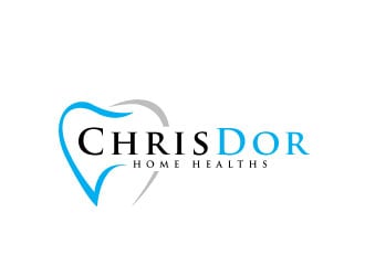 ChrisDor Home Health logo design by REDCROW