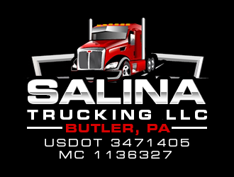 Salina Trucking Inc logo design by kunejo