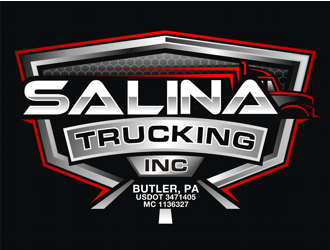 Salina Trucking Inc logo design by coco