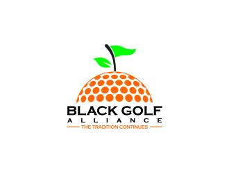 Black Golf Alliance logo design by menanagan