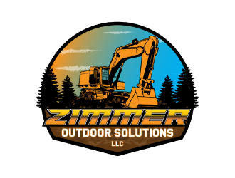 Zimmer outdoor solutions llc logo design by nona