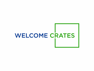 Welcome Crates logo design by InitialD