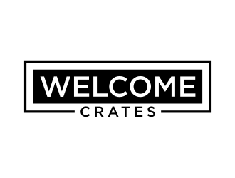 Welcome Crates logo design by puthreeone