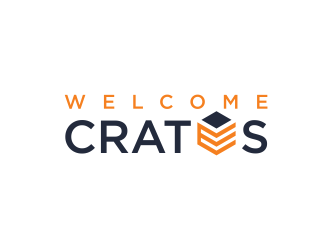 Welcome Crates logo design by GassPoll