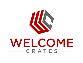 Welcome Crates logo design by puthreeone