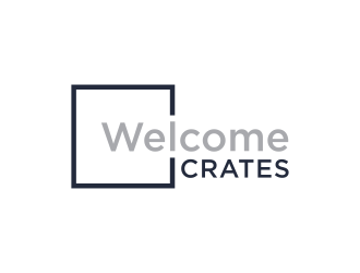 Welcome Crates logo design by GassPoll