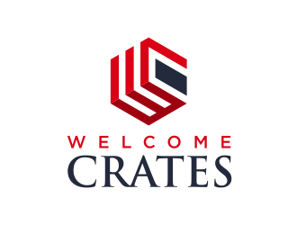 Welcome Crates logo design by GassPoll