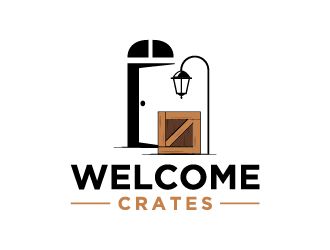 Welcome Crates logo design by jafar