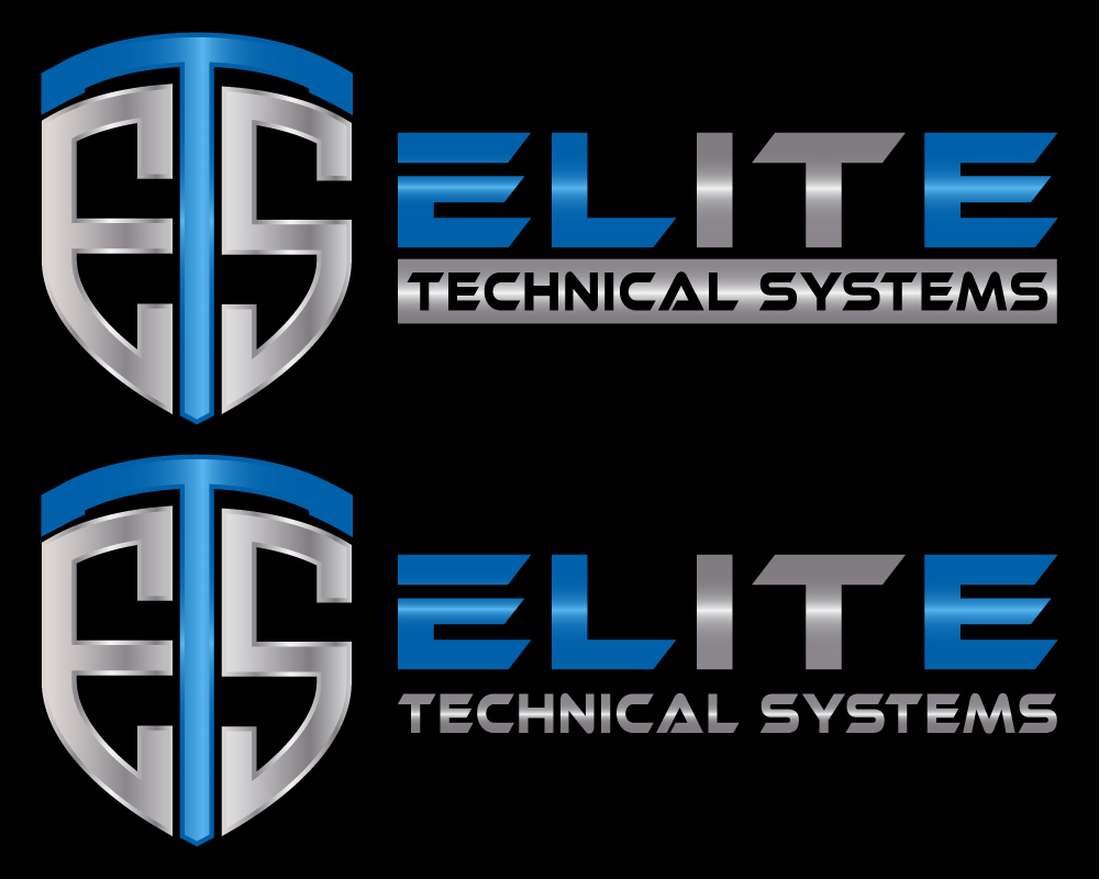 Elite Technical Systems logo design by Gelotine