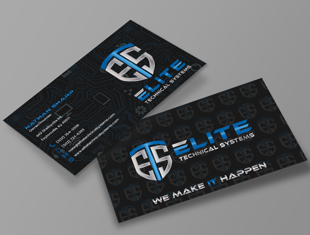 Elite Technical Systems logo design by Niqnish