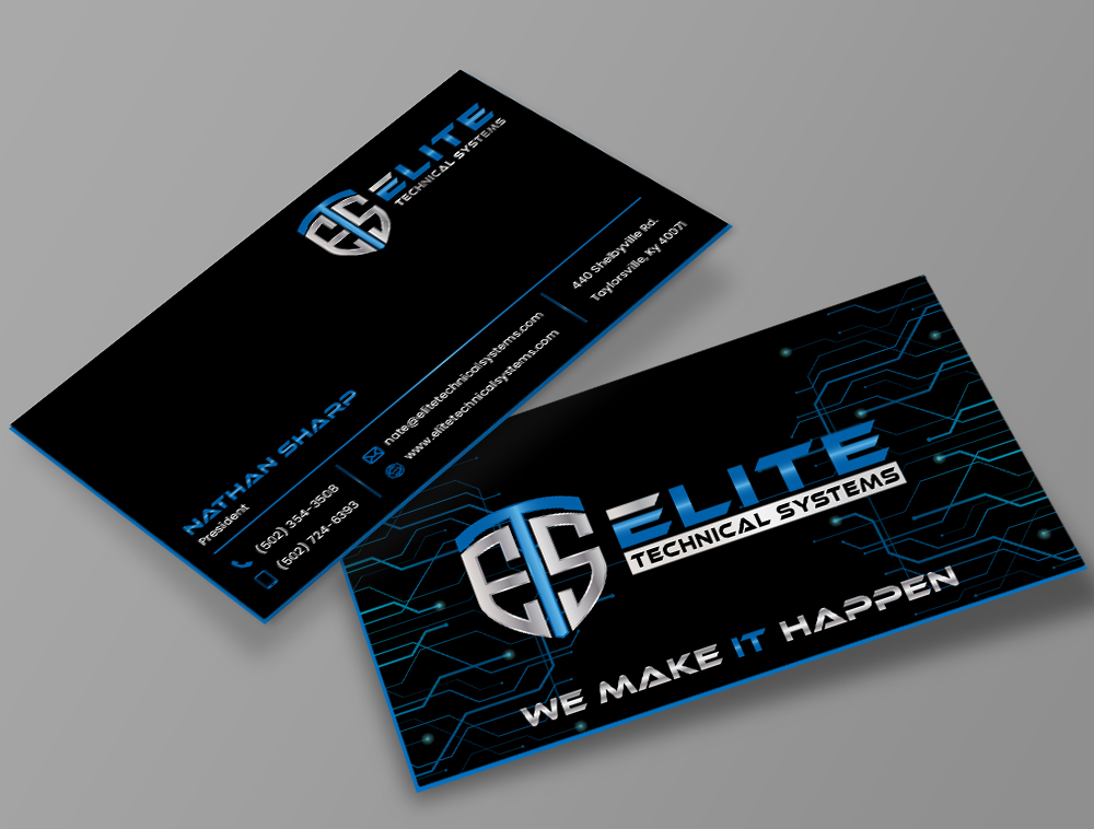 Elite Technical Systems logo design by Niqnish