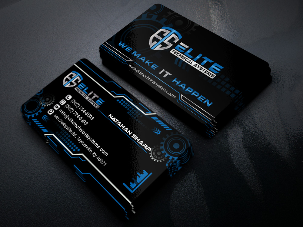 Elite Technical Systems logo design by Gelotine