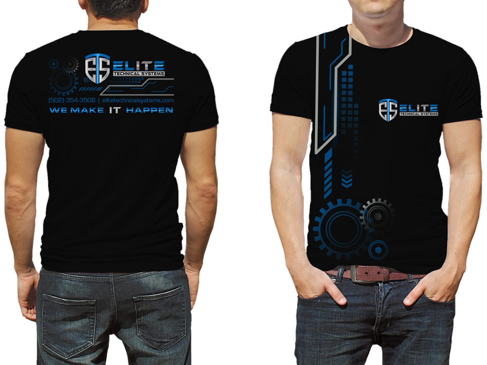 Elite Technical Systems logo design by Gelotine