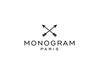 MONOGRAM Paris logo design by ubai popi