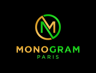 MONOGRAM Paris logo design by pionsign