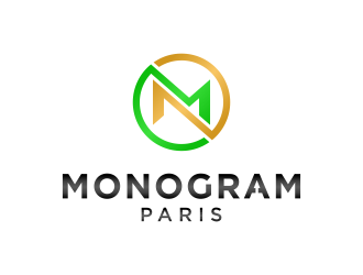 MONOGRAM Paris logo design by pionsign