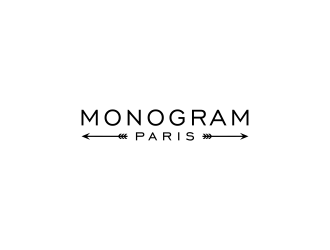 MONOGRAM Paris logo design by ubai popi