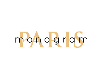 MONOGRAM Paris logo design by STTHERESE