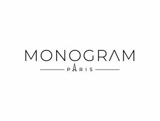 MONOGRAM Paris logo design by mutafailan