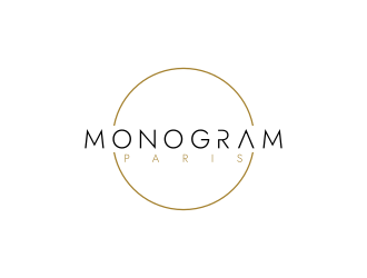 MONOGRAM Paris logo design by falah 7097