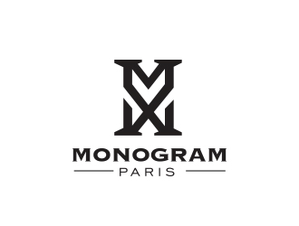 MONOGRAM Paris logo design by adm3