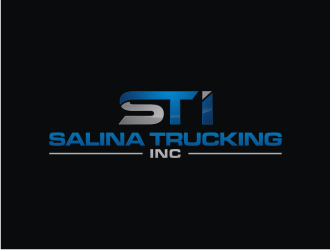 Salina Trucking Inc logo design by muda_belia